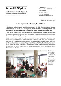 Positionspapier A u.F 25.09.2014